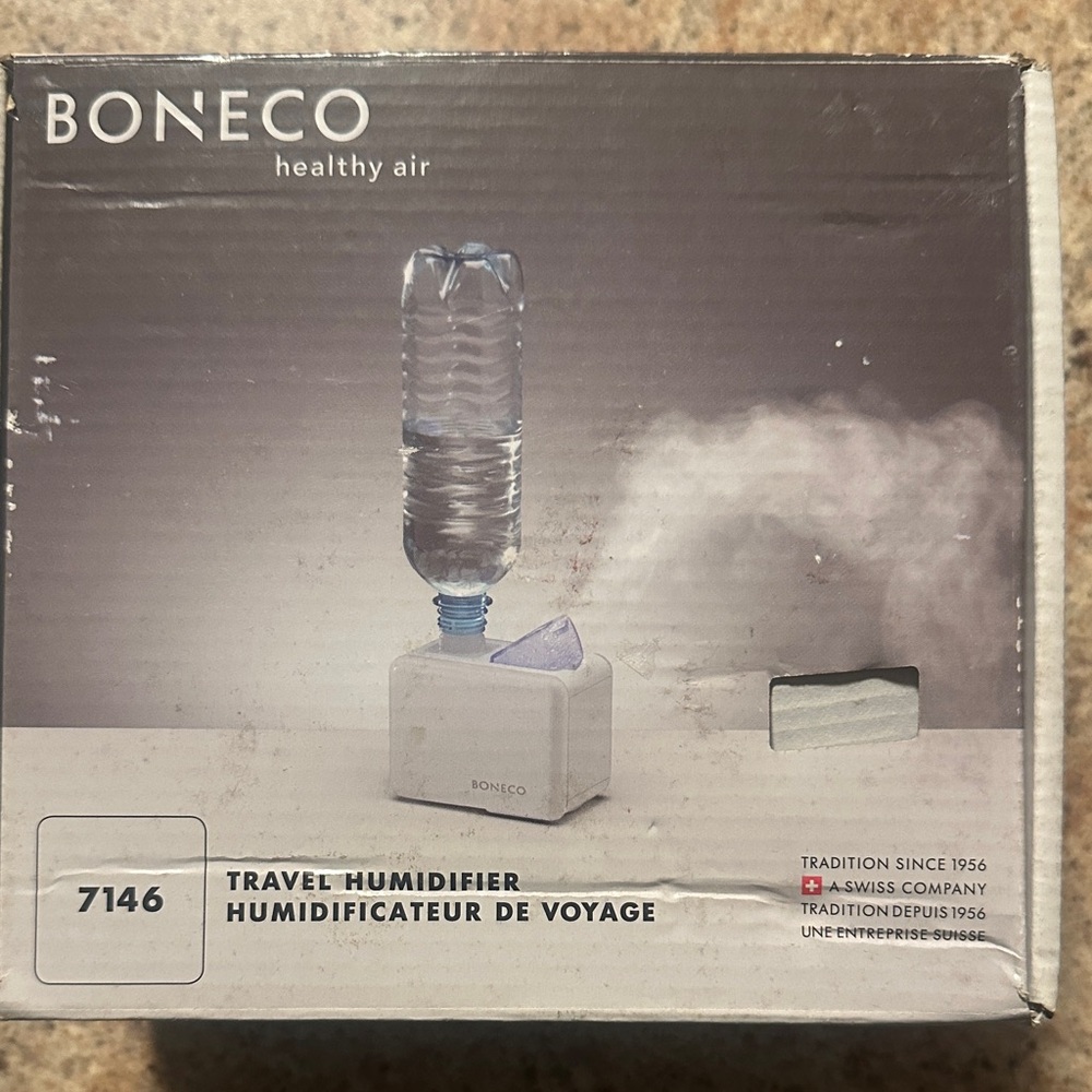 White Travel Humidifier